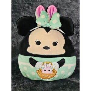 Squishmallows Disney Minnie Mouse Easter Bunny Ears 8" Plush